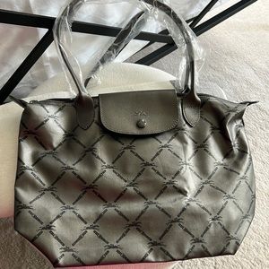 Longchamp metallic bag